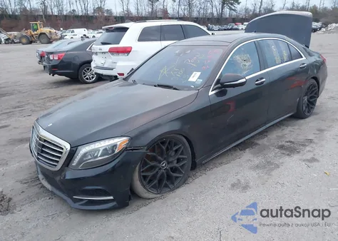 2016 Mercedes-Benz S 550 4Matic из США, поврежденный, VIN WDDUG8FB9GA261271